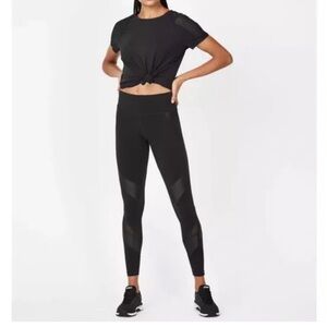 Sweaty Betty Power Mesh Leggings Sz Large